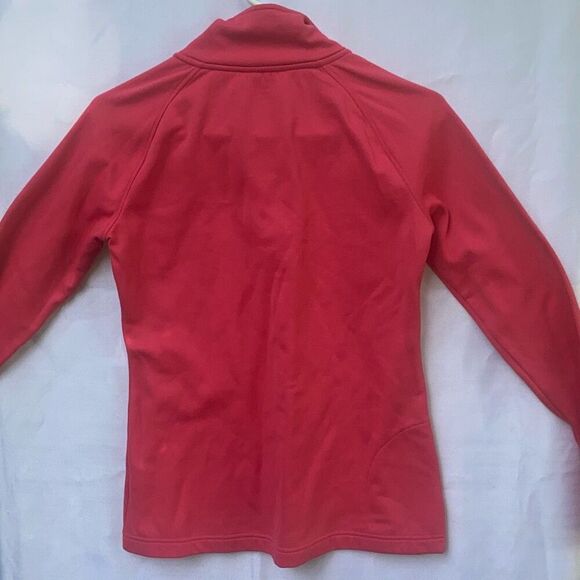 Title Nine Pink Fleece Quarter Zip Pullover Jacket Women’s Size Small Outdoor La - Picture 4 of 5
